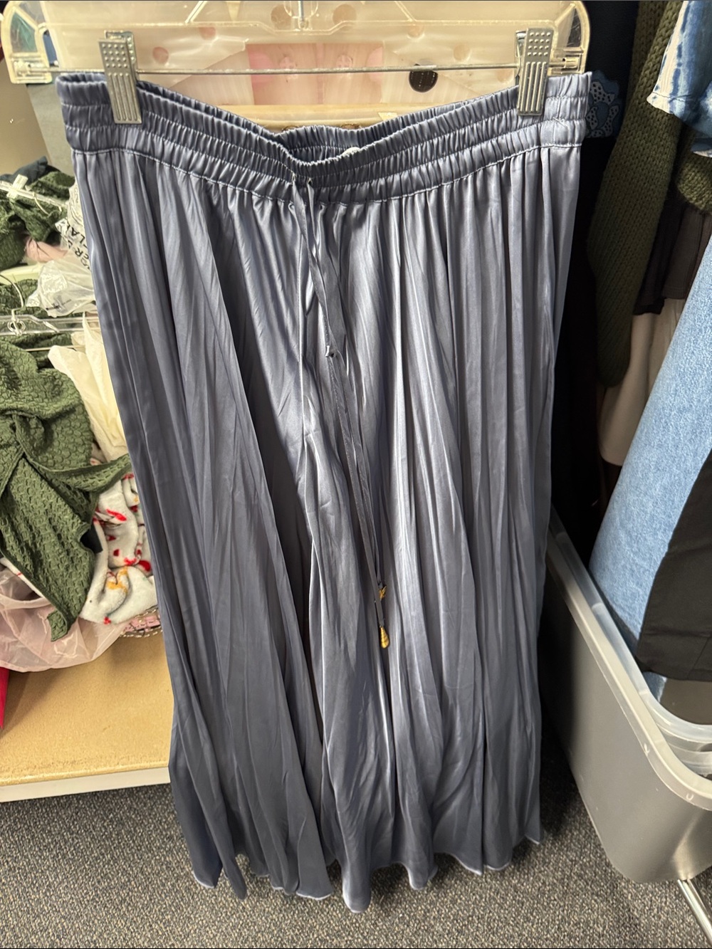 Zara shell sea star charm maxi skirt M // 092701
